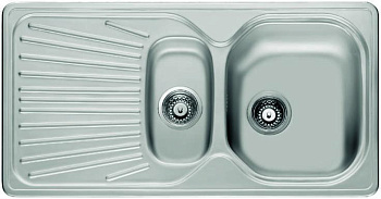 Мойка нержавеющая  96*50 двойная, разморозка FRANKE 96*50 (MON 651 3 1/2") (РАСПРОДАЖА) (н/н)