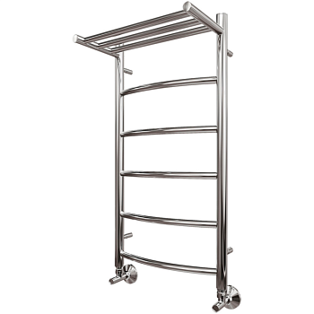 П/сушитель нерж. Лестница   500х800 Point Афина с полкой PN04158P П5