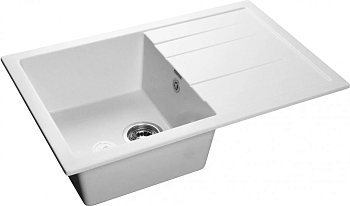 Мойка GRANFEST QUADRO 780*500, белый /GF-Q780L/ 