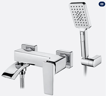 Смеситель для ванны LEDEME одноруч. (3178) латунь, d35  кор.нос