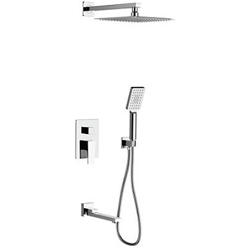 Смеситель для душа LEDEME (2478-2) встроенный с 3 функциями