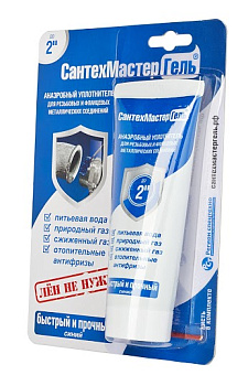 Герметик анаэробный 60г. "Сантехмастер Гель" синий (ф528988)