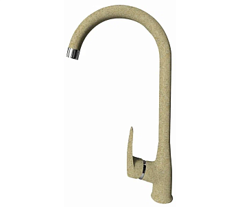 Смеситель для кухни GF /Z3424/ бежевый QUARZ