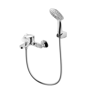 Смеситель для ванны ROSSINKA одноруч. (RS45-30) кор.нос, латунь, d35