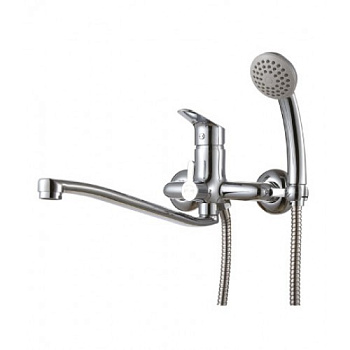 Смеситель для ванны LEMARK одноруч. (LM6553C) латунь, d35, S30см.