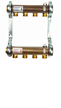 Коллекторная группа 1"  4 вых. 3/4 (Profil-HKV 04 Typ 500 MT)