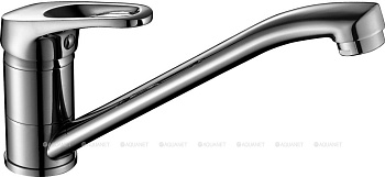 Смеситель для кухни ROSSINKA одноруч. (B35-21) латунь, d35