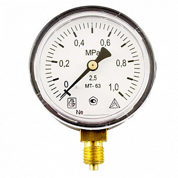 Манометр  1/4 МТ- 63 (1,0 МПа)