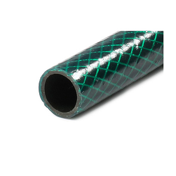 Шланг поливочный армированный 1/2" - 25м (вес 2,5кг) зеленый. 3-слойный 12,5мм Метеор