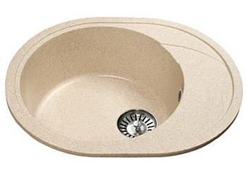 Мойка EcoStone ES-17, 570*465 мм, песок,  /ES-17-302/ 