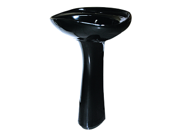 Умывальник +пьедестал Ст.Оскол Ардо (550) 1-отв. черный