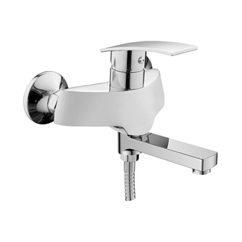 Смеситель для ванны LEDEME одноруч. (3170) латунь, d35, кор.нос