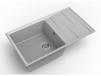 Мойка GRANFEST LEVEL 860*500, серый /LV-860L/