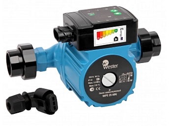 Насос циркуляц. WPE 25-60 180мм с гайками Wester