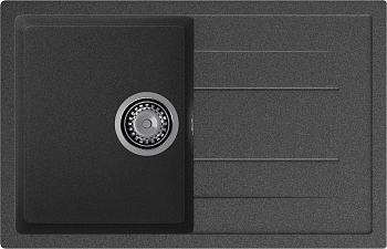 Мойка GRANFEST QUADRO 780*500, графит /GF-Q780L/ 