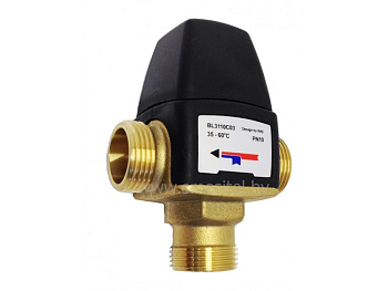 Клапан термосмесительный   1/2  40-60гр. 16bar TIM (BL3110C02)