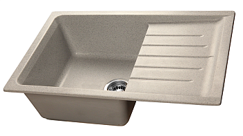 Мойка SANTREK AQUA BOXY 760*500 (SA-B760L), серый-310 БЕЗ СИФОНА (с313784) 