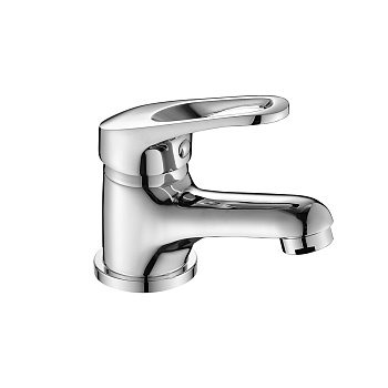 Смеситель для умывальника DECOROOM одноруч. (DR21011) латунь