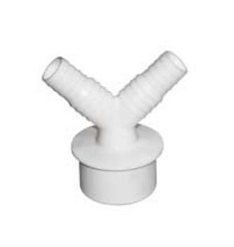 Адаптер для подкл. слива 2отвода (Ду50х20/22) ОРИО А-5250 (с329198)