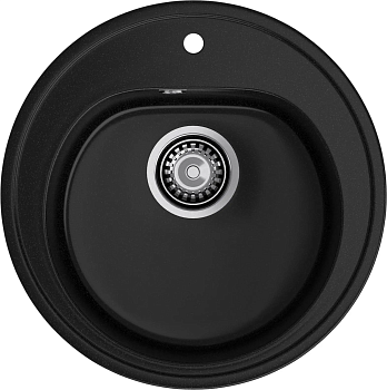 Мойка GRANFEST RONDO 510, черный /GF-R510/ 