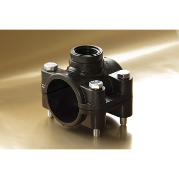 (с) Седелка с резьбовым отводом  90х 1" 