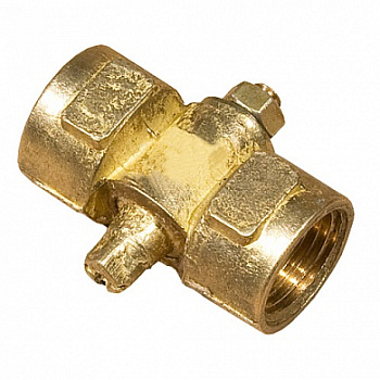 Кран 3-х ходовой для манометра г/г 1/2хМ20