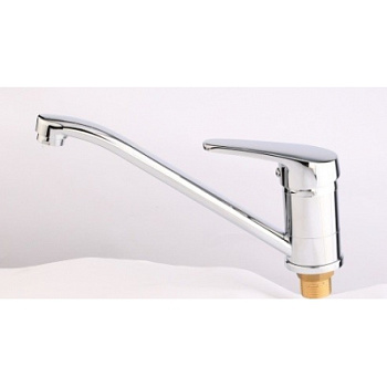 Смеситель для кухни Казань одноруч. (30650) латунь,гайка, d40